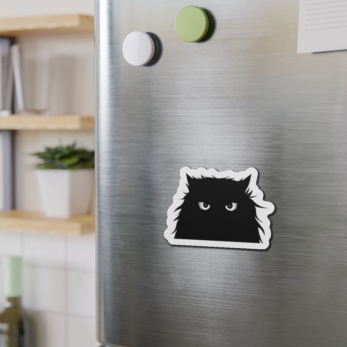 Angry Housecat Die-Cut Magnet - Image 3
