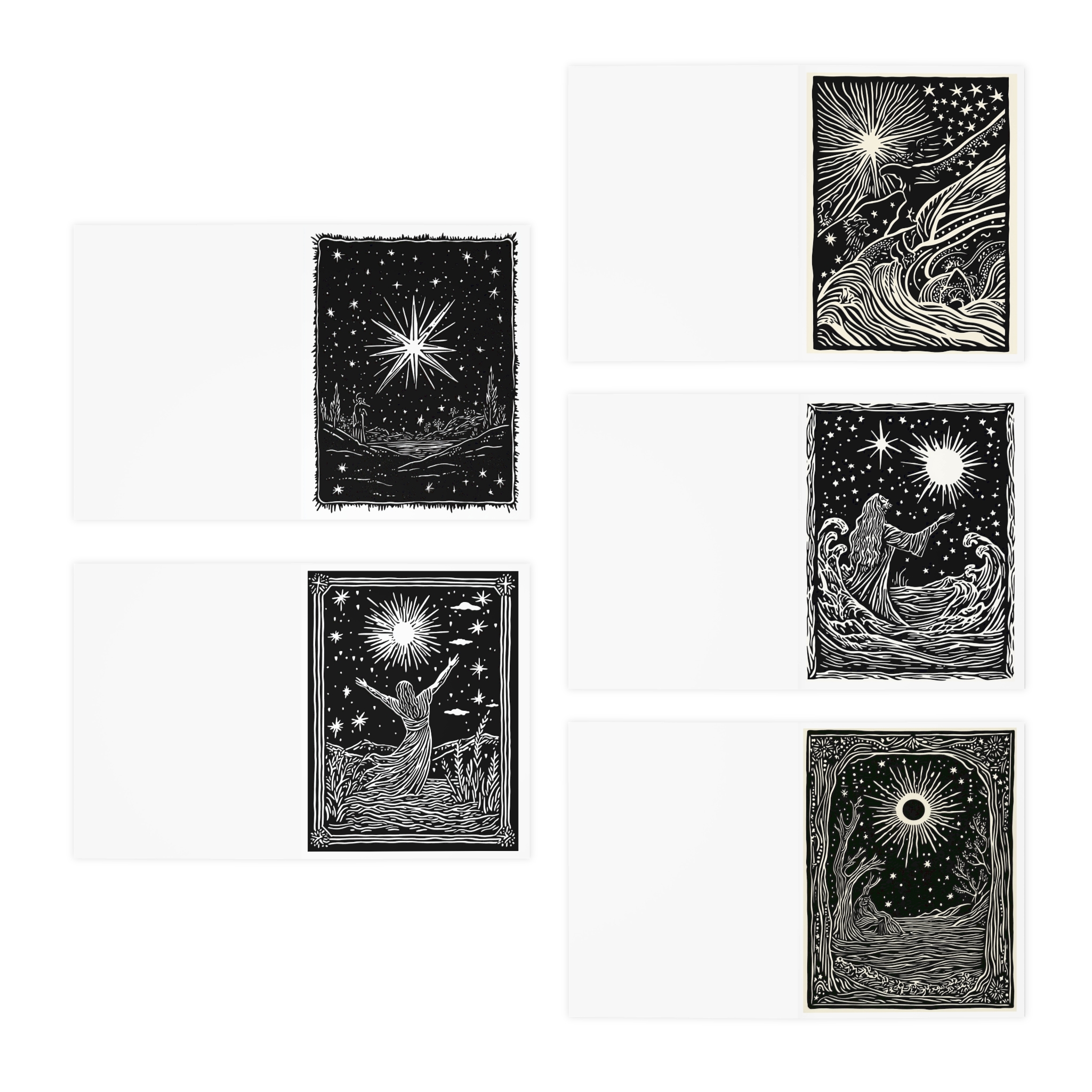 Holiday Winter Light Greeting Cards (5-Pack) - Image 2