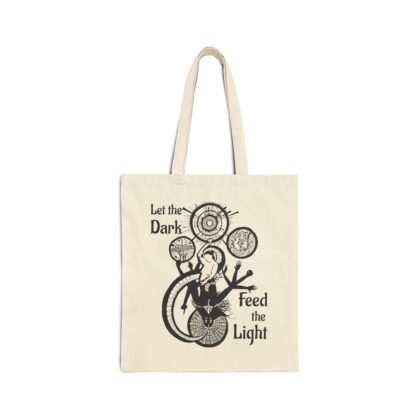 Let the Dark Feed the Light || Shadow Work Tote || Cotton Canvas Tote Bag
